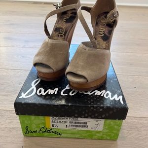 Sam Edelman Suede Wedges